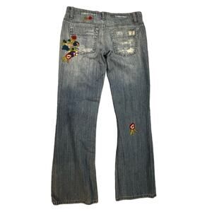 Joe's Jeans Women's Size 28 Havens, CL #125, RN #106214, Floral Embroidery